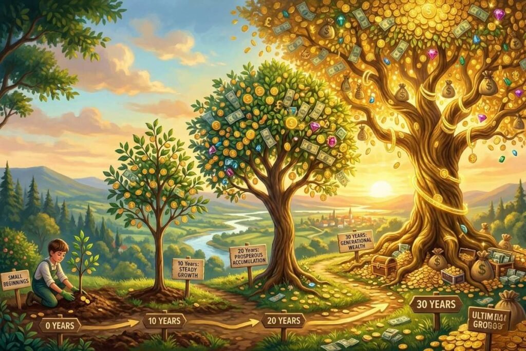 म्युच्युअल फंड म्हणजे काय आणि गुंतवणूक कशी करावी? आणि चक्रवाढ व्याजाचा फायदा.