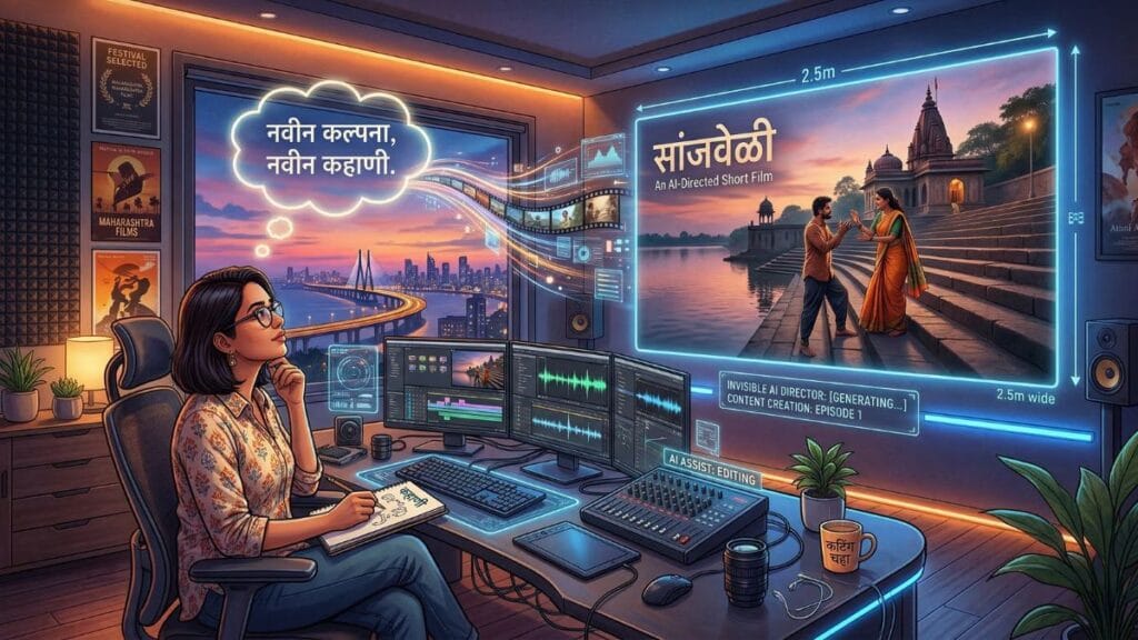 एआय व्हिडिओ जनरेशन आणि क्रिएटिव्ह टूल्स वापरून दर्जेदार कंटेंट तयार करणे - 2026 मध्ये शिकण्यासारखी 12 AI Skills चे उदाहरण