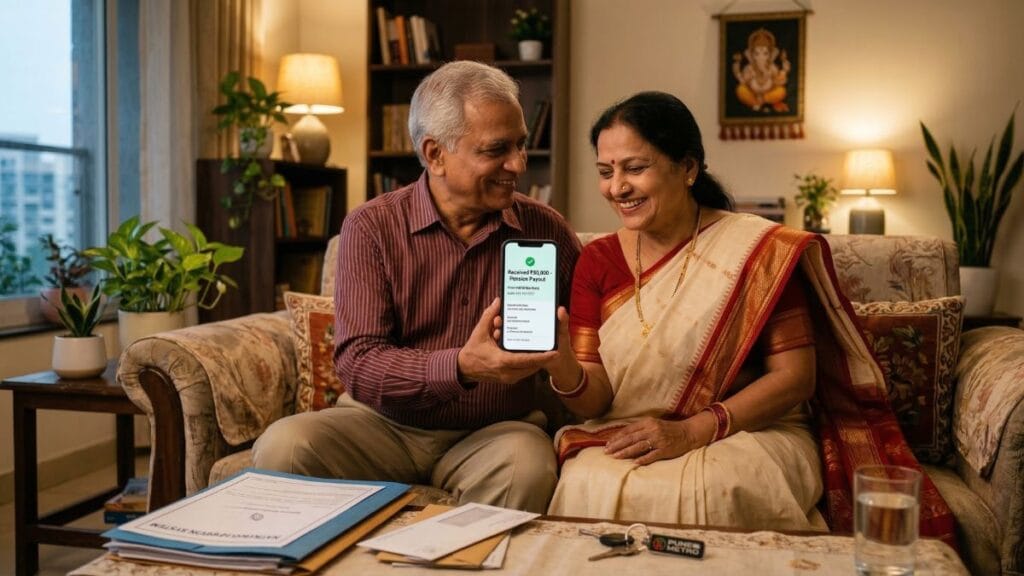 Best Retirement Plans in India: दरमहा ५०,००० रुपयांची खात्रीशीर पेन्शन मिळवणारे सुखी भारतीय जोडपे.