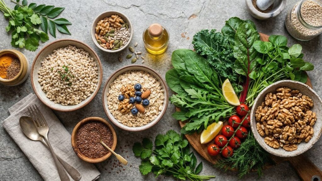 कोलेस्ट्रॉल कमी करण्याचे उपाय आणि त्यासाठी आहारात समाविष्ट करावयाचे महत्त्वाचे फायबरयुक्त पदार्थ