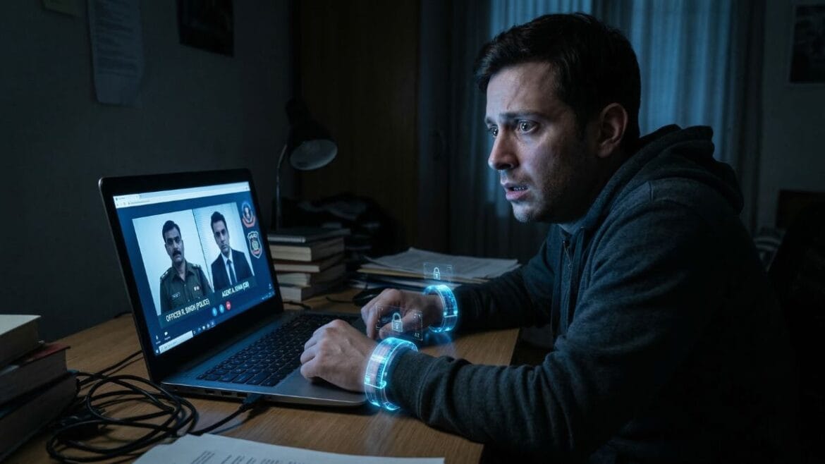 Digital Arrest Scam म्हणजे काय आणि सायबर सुरक्षा उपाय - गुगल डिस्कव्हरसाठी थंबनेल.