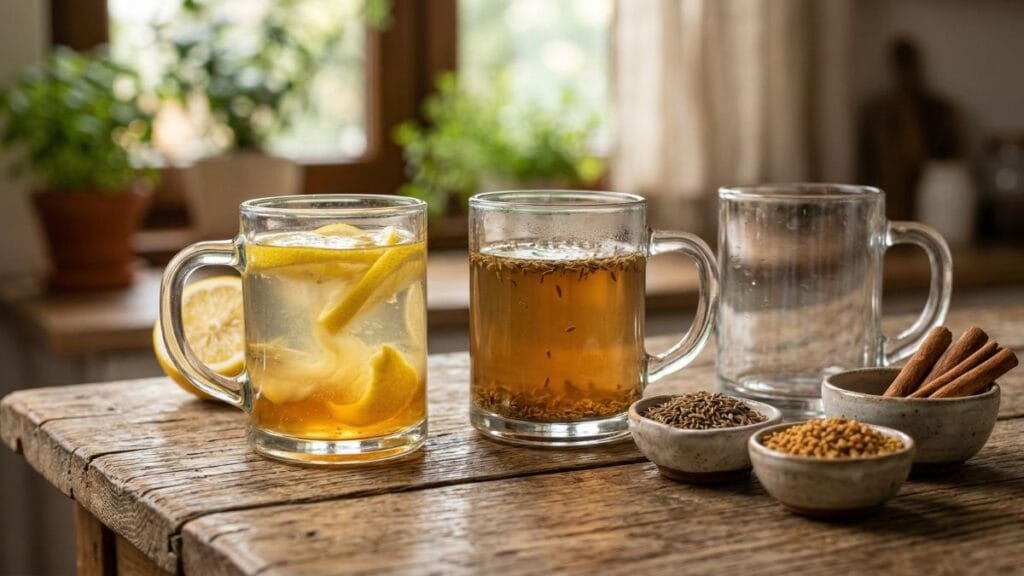 वजन कमी करण्याचे उपाय म्हणून सकाळी घ्यायची घरगुती नैसर्गिक पेये