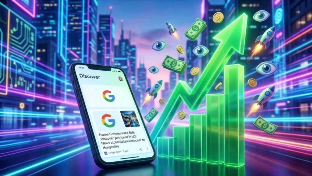 AI टूल्स वापरून कंटेंट कसा तयार करावा आणि गुगल डिस्कव्हर ट्रॅफिक मिळवण्याची रणनीती.