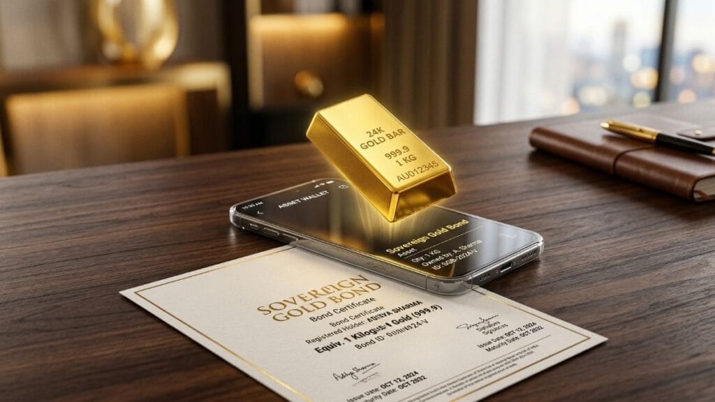 सॉव्हरेन गोल्ड बॉण्ड (SGB) आणि सोन्यातील सुरक्षित गुंतवणूक पर्याय.