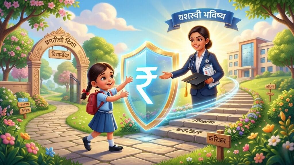 सुकन्या समृद्धी योजनेद्वारे मुलीच्या शिक्षणासाठी आणि भविष्यासाठी सर्वोत्तम सुरक्षित गुंतवणूक पर्याय.