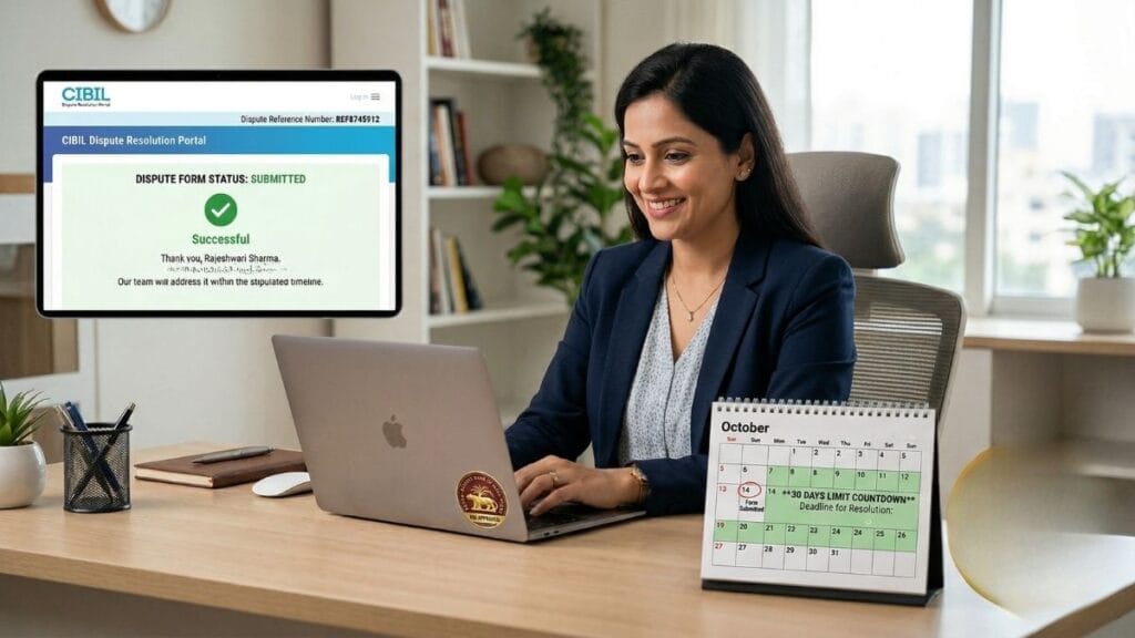 सिबिल स्कोर कसा वाढवायचा आणि सिबिल रिपोर्टमधील चुकीची माहिती दुरुस्त करण्याची सिबिल तक्रार निवारण प्रक्रिया.