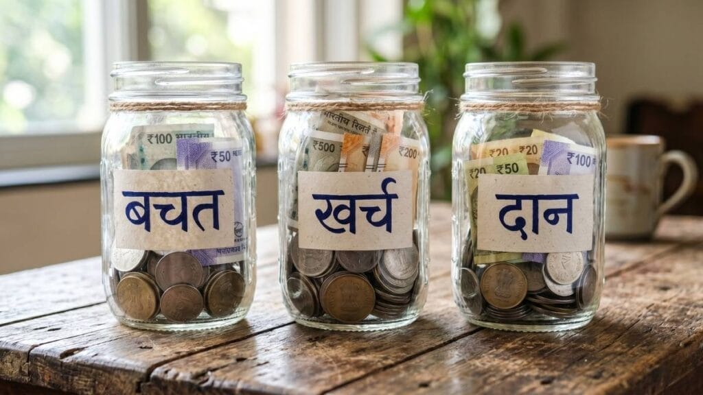 मुलांमध्ये बचतीची सवय लावण्यासाठी 'तीन डबे' पद्धत (Save, Spend, Give)