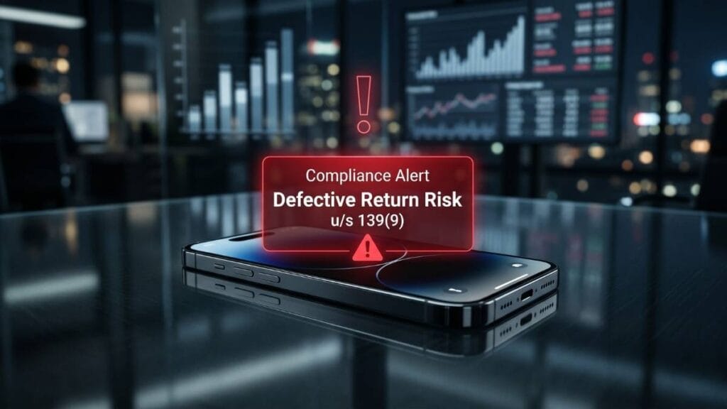 How to avoid defective return notice under section 139 9 for house property loss in ITR-1 Sahaj eligibility rules.