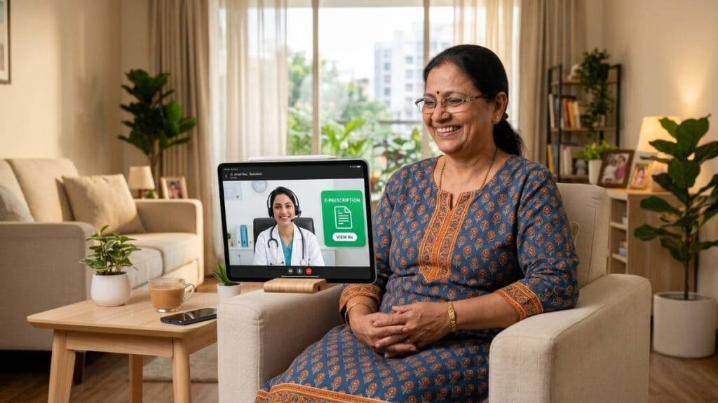 आरोग्य विमा ३ तास कॅशलेस डिस्चार्ज नियम २०२६ अंतर्गत घरबसल्या टेलिमेडिसिन आणि ऑनलाईन डॉक्टर सल्लामसलत क्लेम करण्याची सोपी पद्धत.